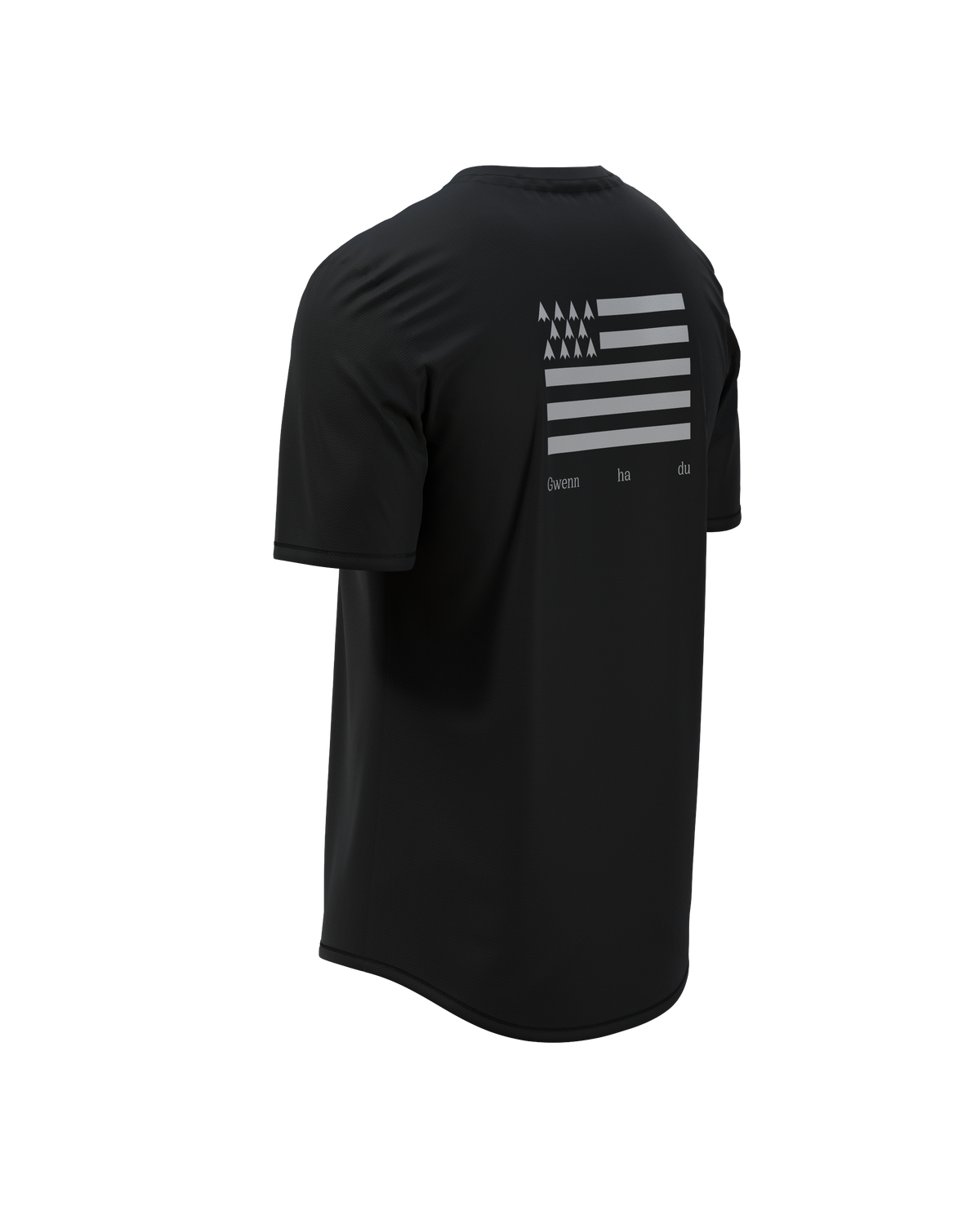 STRINGER RDK BZH FLAG BLACK-Tee-shirts-maillot manches courtes trail-running homme-kinetik-adrenalink