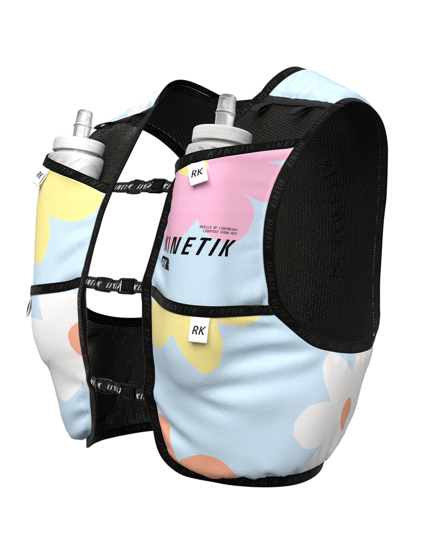 SAC RK3 FLORE POWDER BLUE - Sacs Hydratation trail-running - 2 - kinetik-adrenalink