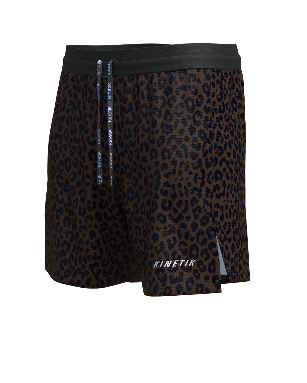 Shorts trail-running AEROK 6 MEN LEOPARD TIRAMISU - 1 - kinetik