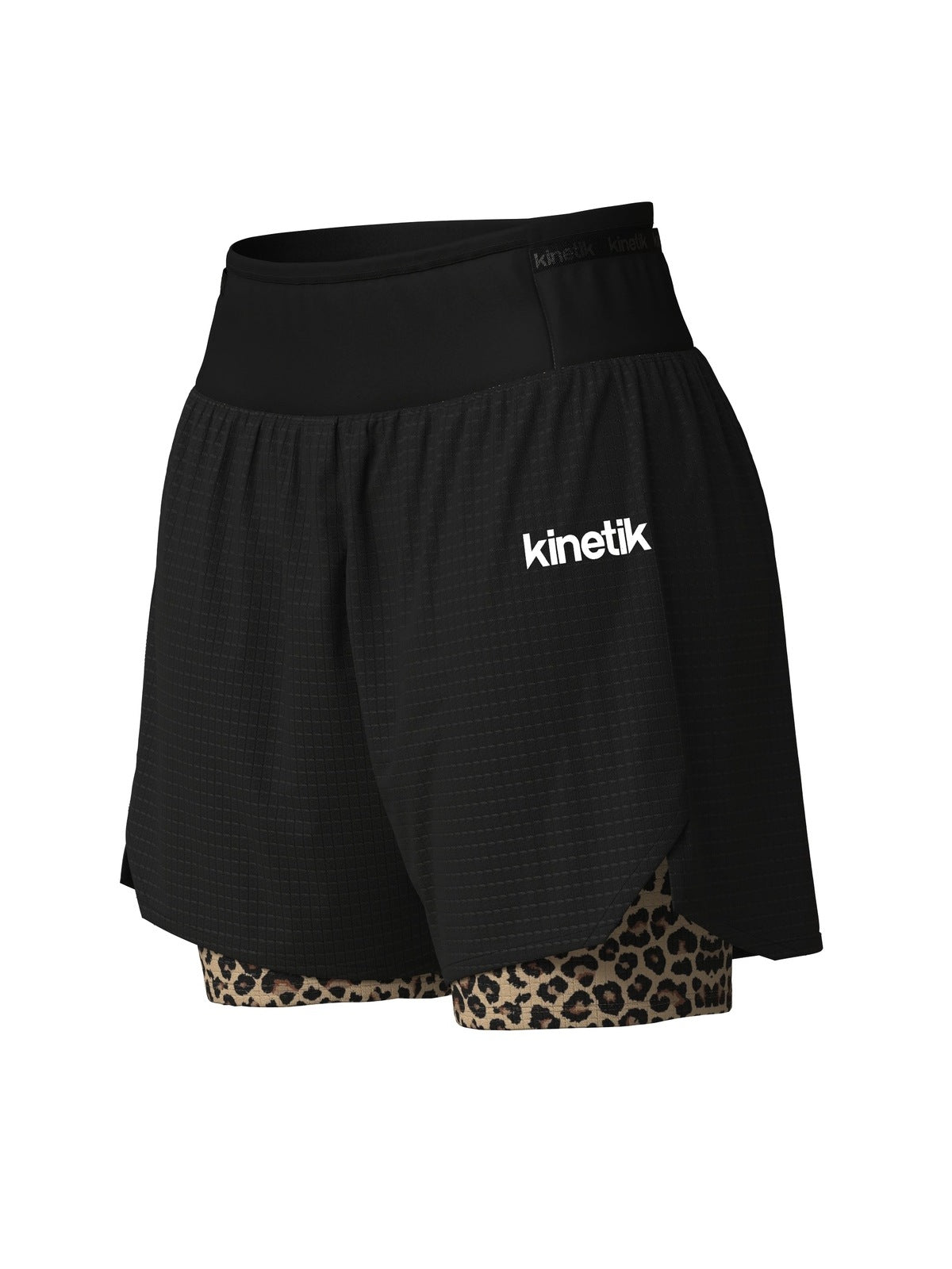 Shorts trail-running AEROK ULTRA TRAIL LEOPARD - 1 - kinetik
