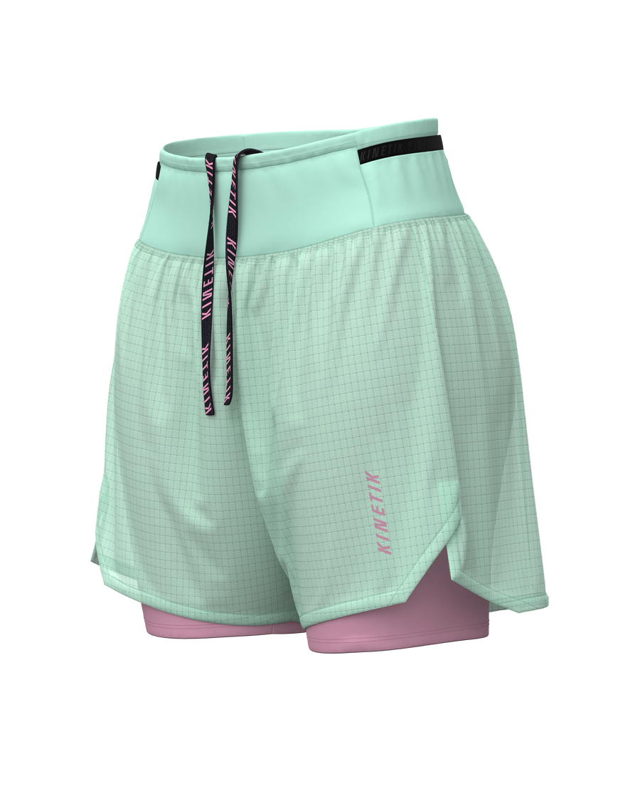 AEROK ULTRA TRAIL MATCHA - Shorts trail-running - 1 - kinetik-adrenalink