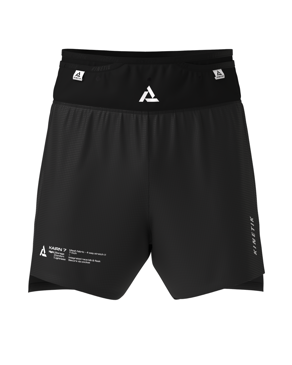 KAIRN 7 DARKEST - Shorts trail-running - 3 - kinetik-adrenalink