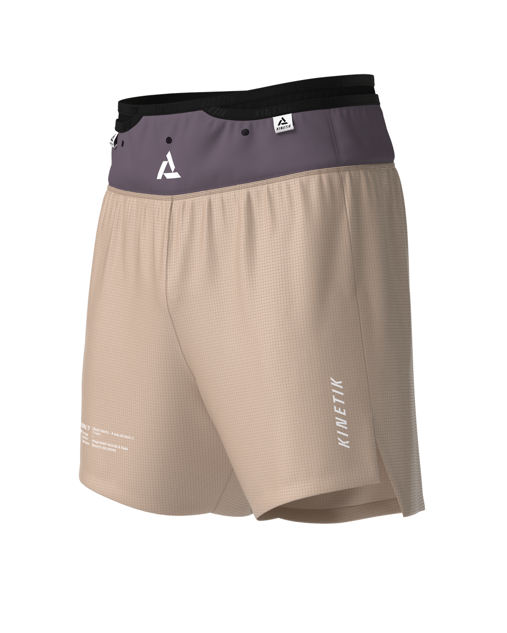 KAIRN 7 MOCHA - Shorts trail-running - 1 - kinetik-adrenalink