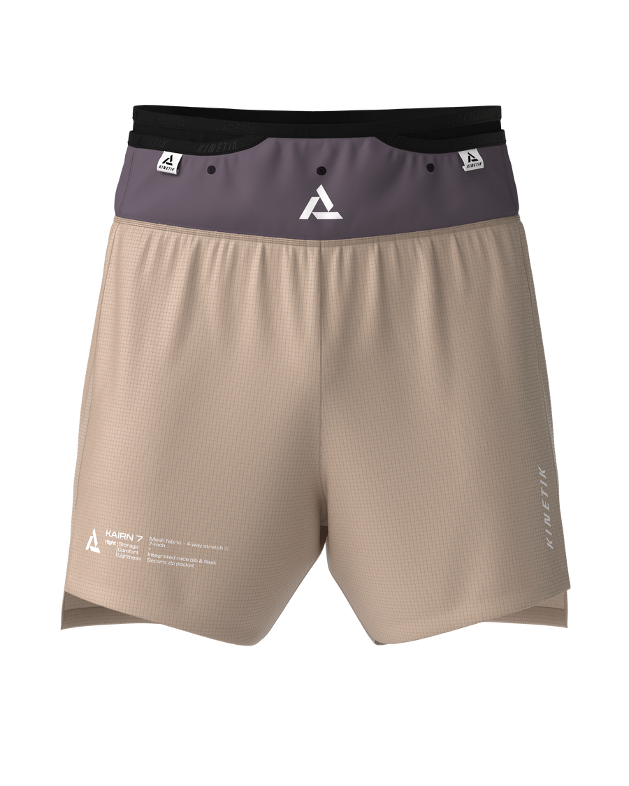KAIRN 7 MOCHA - Shorts trail-running - 3 - kinetik-adrenalink