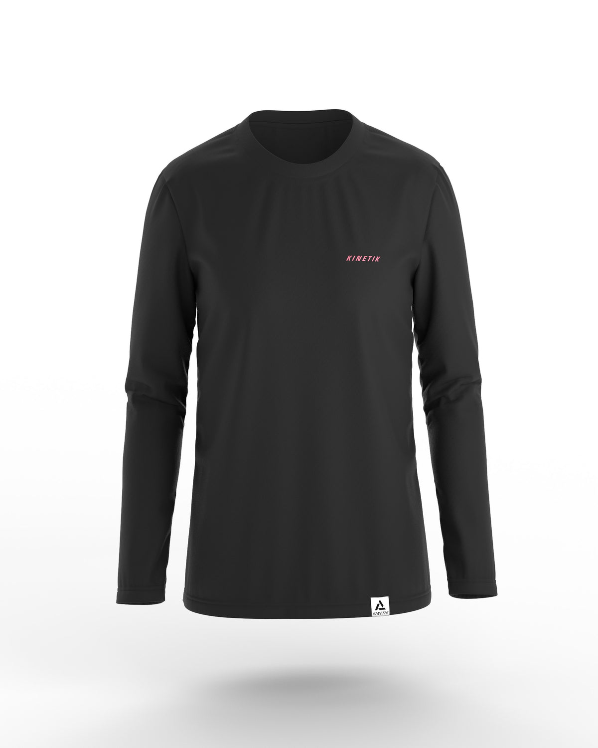 VEKTRA LS WOMEN BLACK - - Maillot manches longues femme trail-running - kinetik-adrenalink