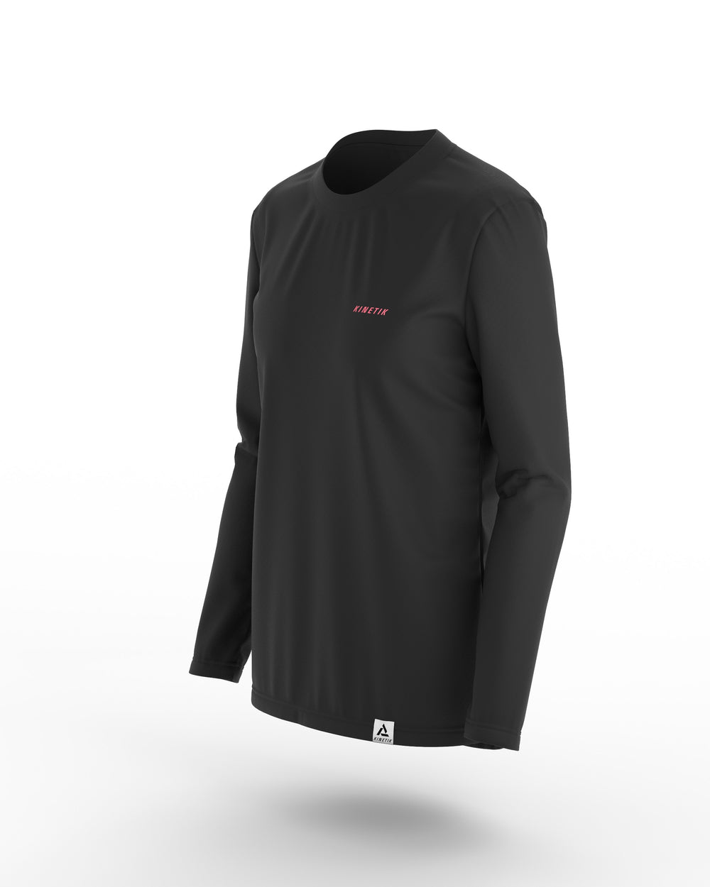 VEKTRA LS WOMEN BLACK - - Maillot manches longues femme trail-running - kinetik-adrenalink