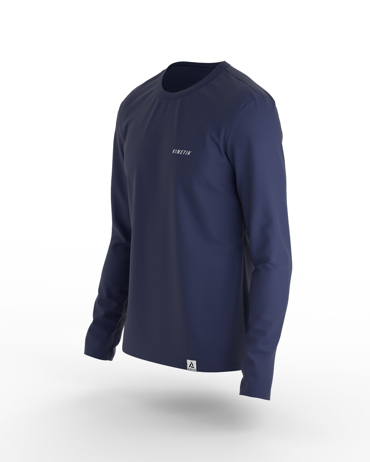 VEKTRA LS MEN NAVY-Maillot manches longues homme trail-running-kinetik-adrenalink