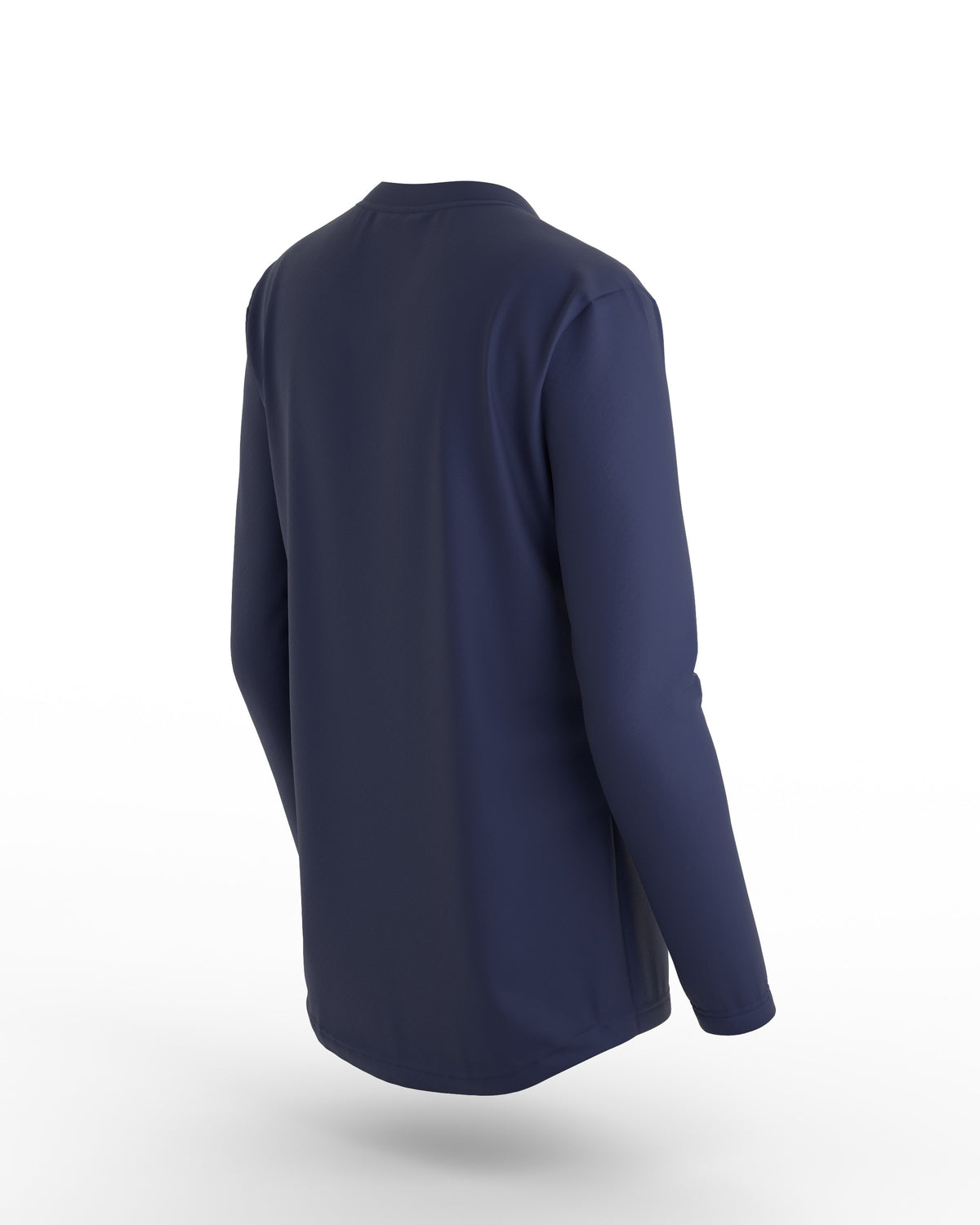 VEKTRA LS WOMEN NAVY - - Maillot manches longues femme trail-running - kinetik-adrenalink