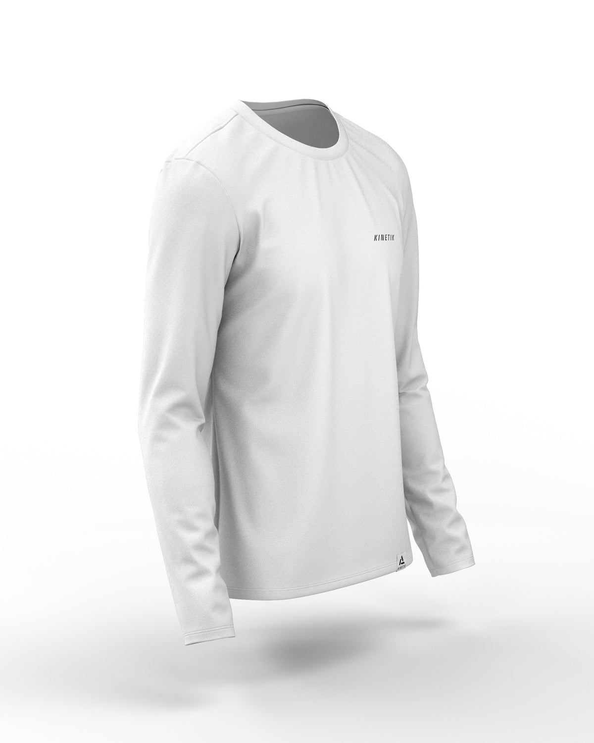 VEKTRA LS MEN WHITE-Maillot manches longues homme trail-running-kinetik-adrenalink