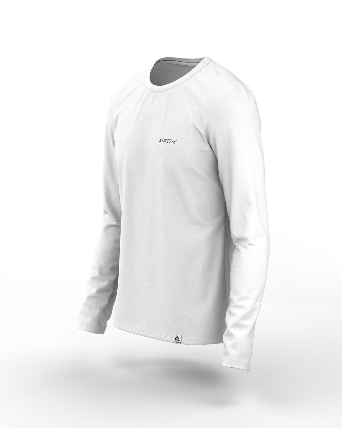 VEKTRA LS MEN WHITE-Maillot manches longues homme trail-running-kinetik-adrenalink