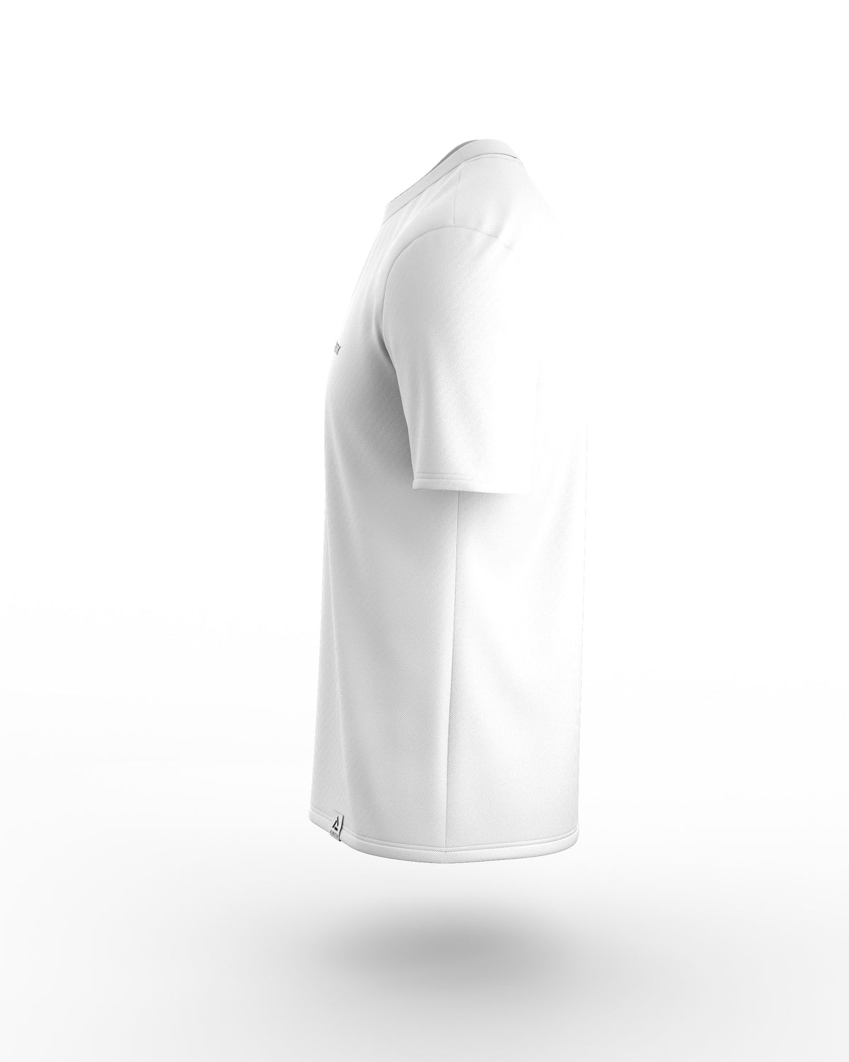 VEKTRA MEN WHITE-maillot manches courtes trail-running homme-kinetik-adrenalink