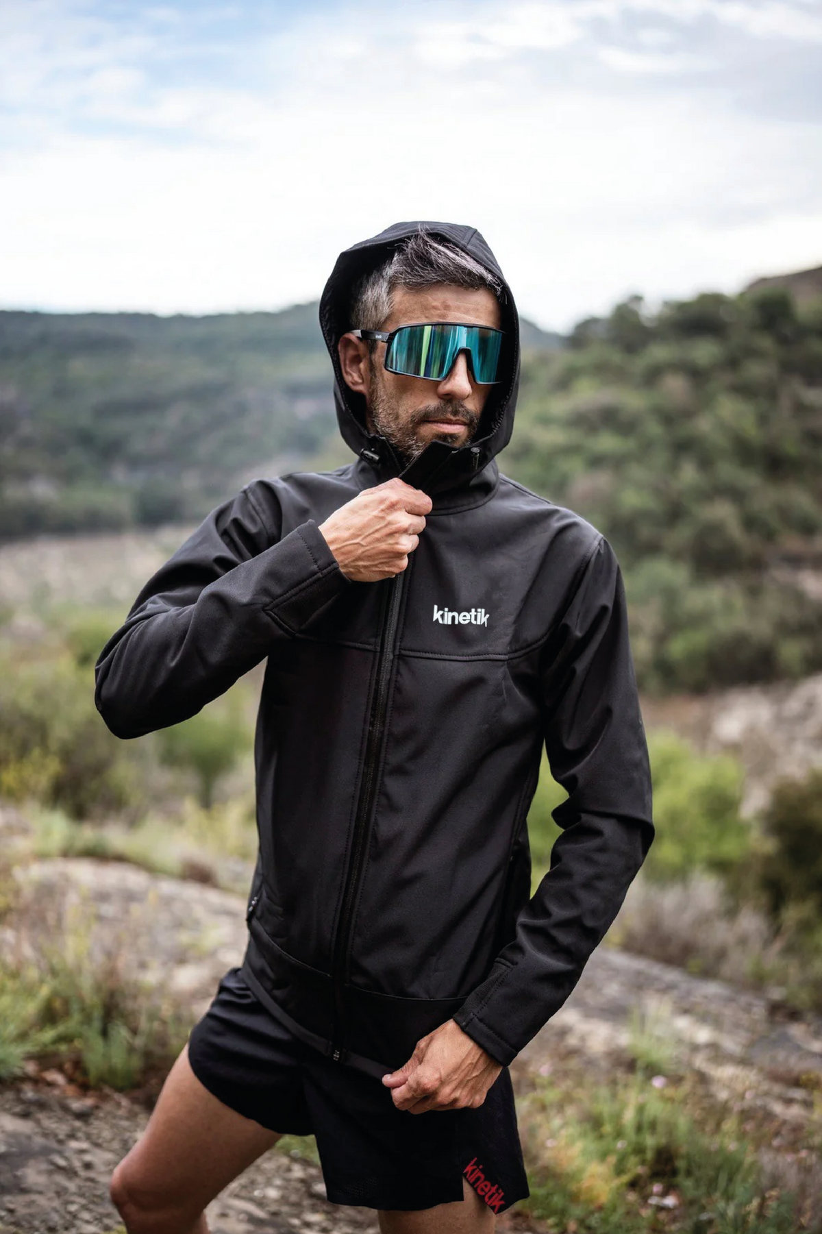 SOFTSHELL AREK MEN - Vestes trail-running - 1 - kinetik-adrenalink