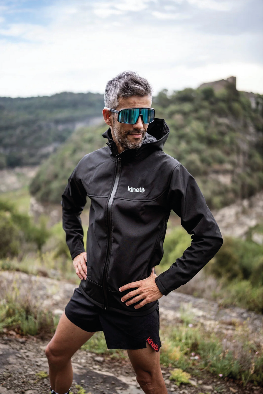 SOFTSHELL AREK MEN - Vestes trail-running - 2 - kinetik-adrenalink
