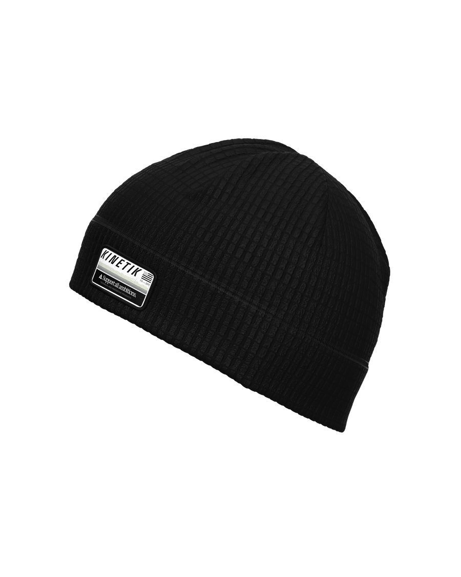 AKXON BEANIE SMOKY BLACK - Bonnets trail-running - 2 - kinetik-adrenalink