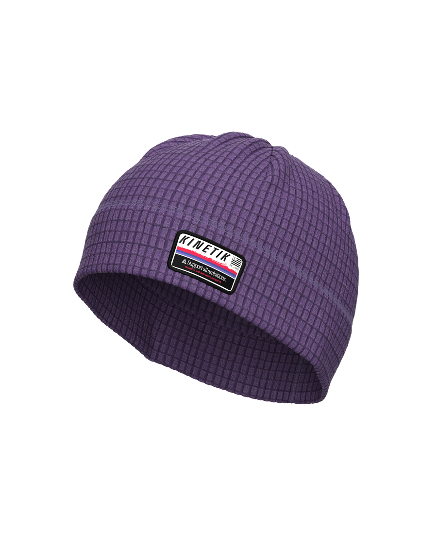 AKXON BEANIE BLUEBERRY - Bonnets trail-running - 1 - kinetik-adrenalink