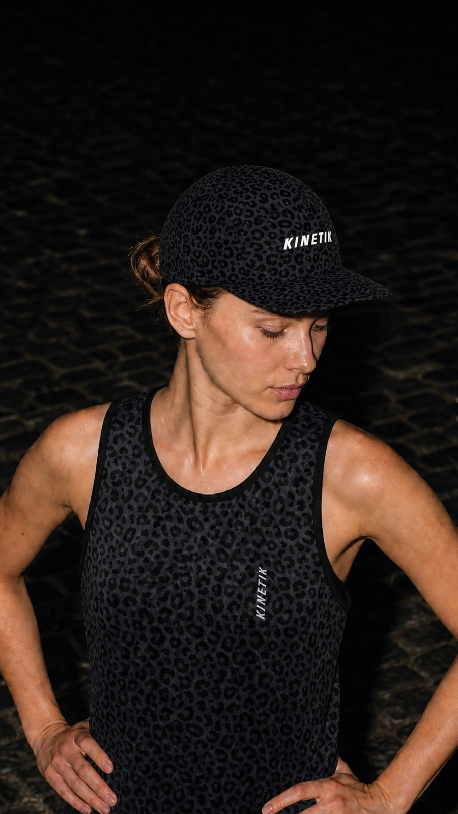 casquette-trail-running-leopard-black-coffee