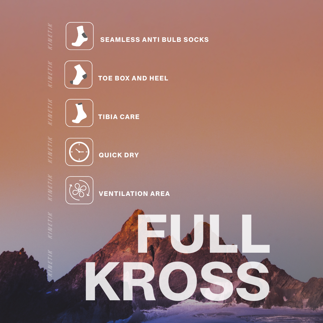 FULLKROSS SKARE TOWN - Chaussettes - chaussettes trail-running- kinetik-adrenalink
