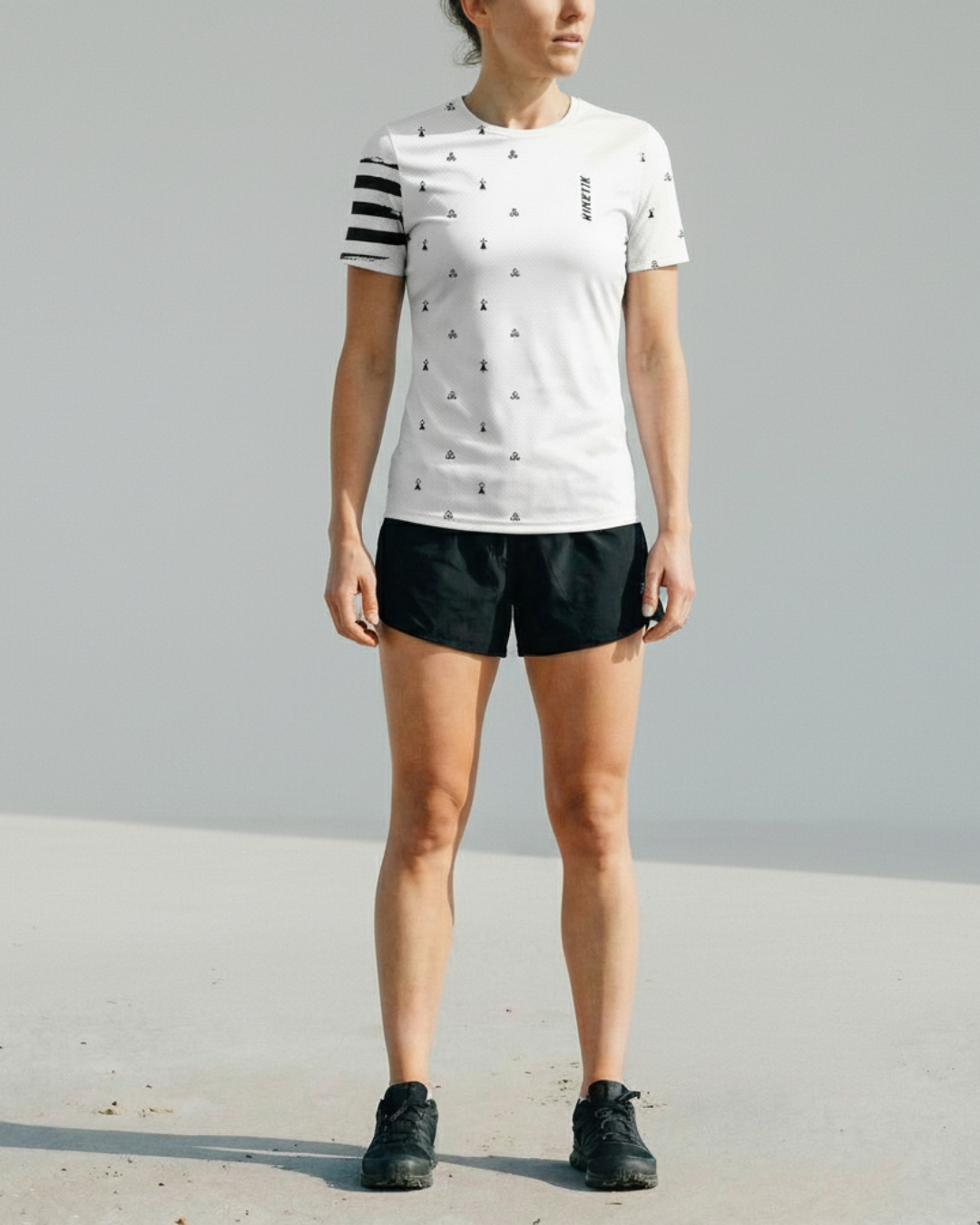 MAVRIK L'HERMINE WOMEN - Tee-shirts - maillot manches courtes trail-running femme - kinetik-adrenalink