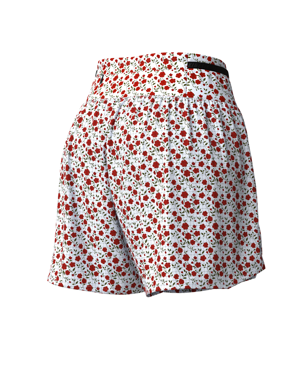 AEROK 5 COQUELICOT-Shorts-short femme trail running multipoche-kinetik-adrenalink