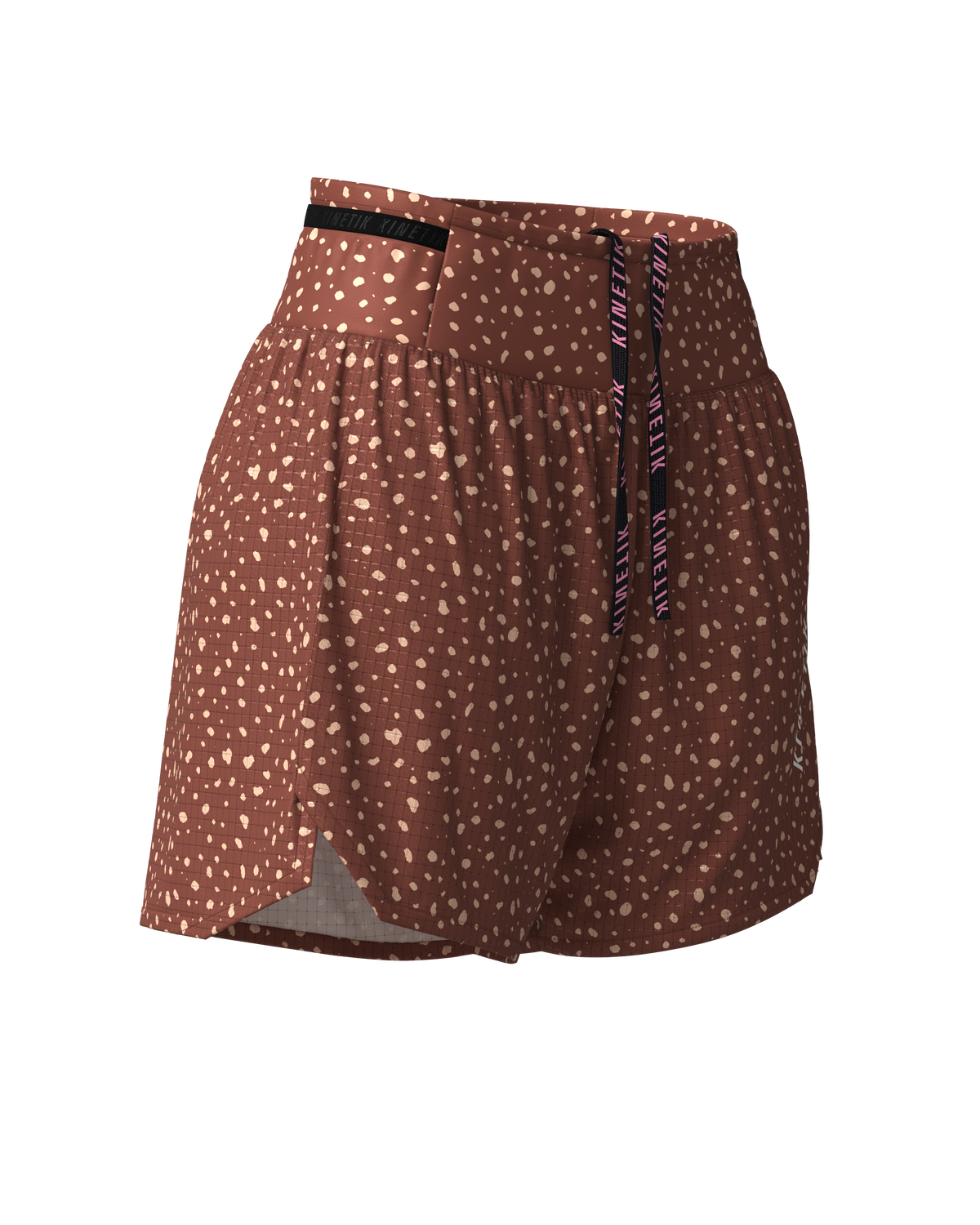 AEROK 5 DEER-Shorts-short femme trail running multipoche-kinetik-adrenalink