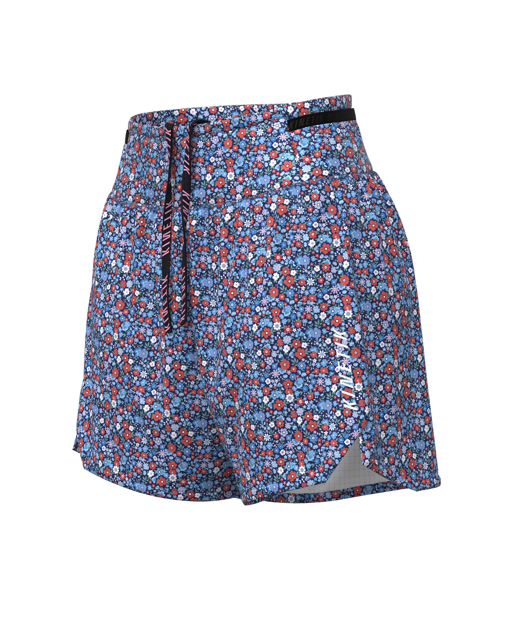 AEROK 5 FLORAL PROVENCE-Shorts-short femme trail running multipoche-kinetik-adrenalink
