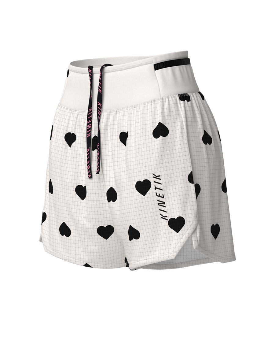 AEROK 5 HEARTRUNNEUSE-Shorts-short femme trail running multipoche-kinetik-adrenalink