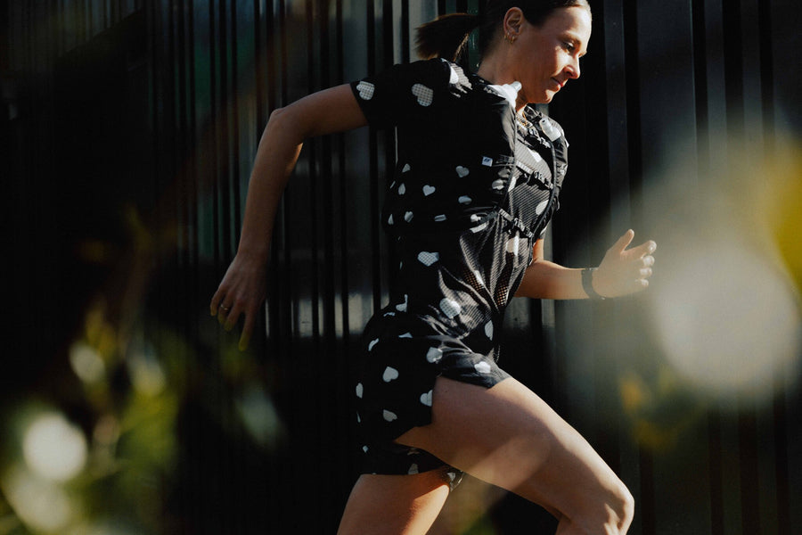 AEROK 5 HEARTRUNNEUSE BLACK - Shorts trail-running - 2 - kinetik-adrenalink