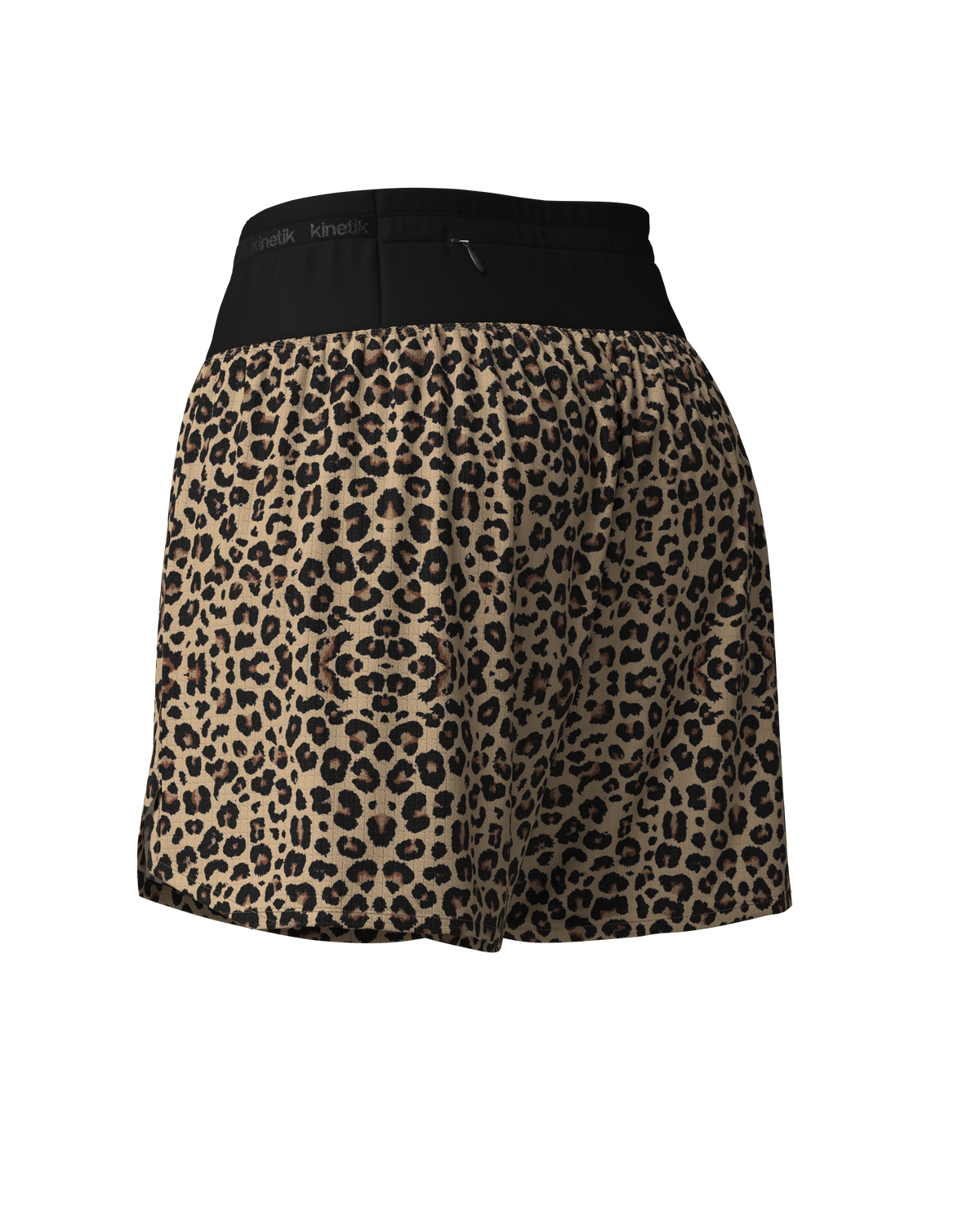 AEROK 5 LEOPARD-Shorts-short femme trail running multipoche-kinetik-adrenalink