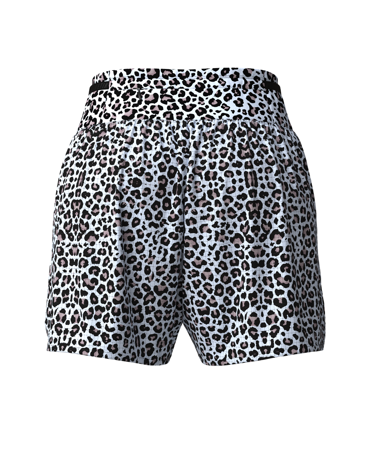 AEROK 5 LEOPARD SNOW-Shorts-short femme trail running multipoche-kinetik-adrenalink