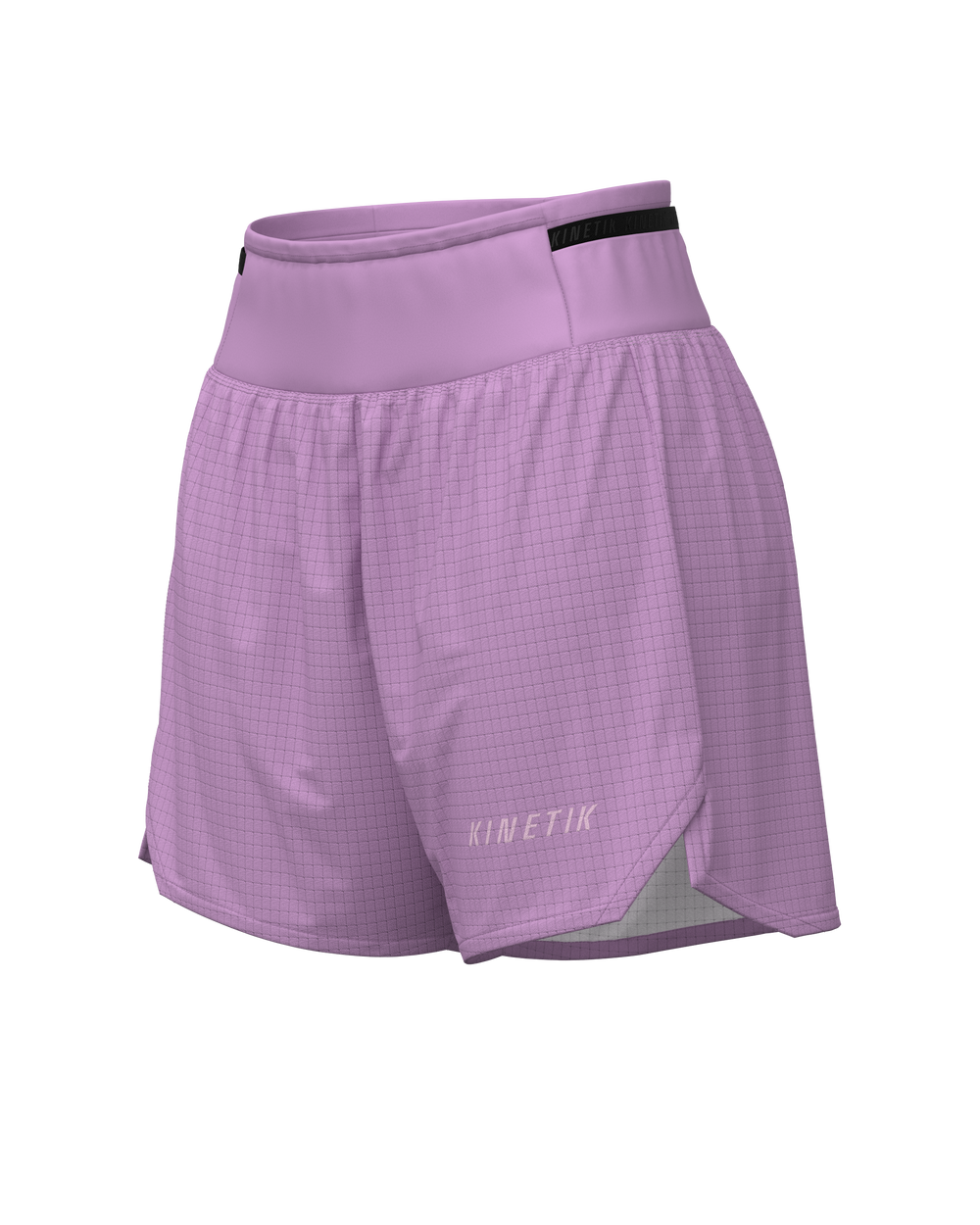 AEROK 5 PINK GLO-Shorts-short femme trail running multipoche-kinetik-adrenalink
