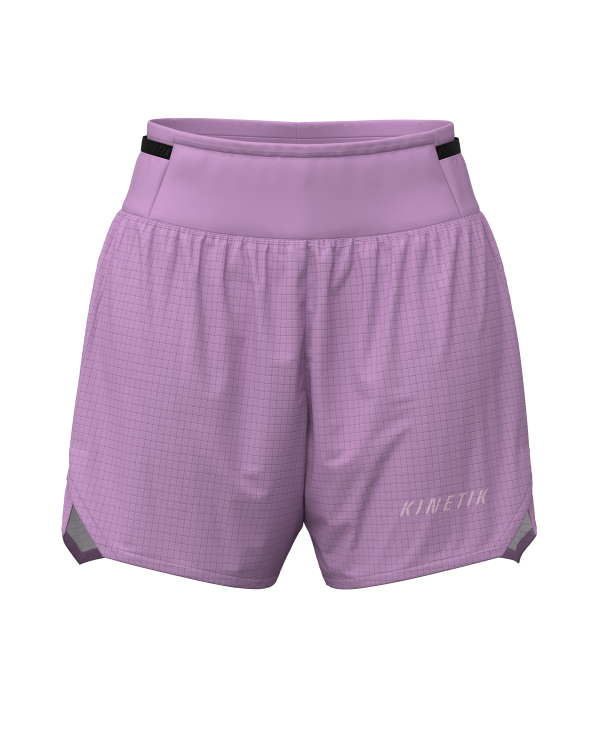 AEROK 5 PINK GLO-Shorts-short femme trail running multipoche-kinetik-adrenalink