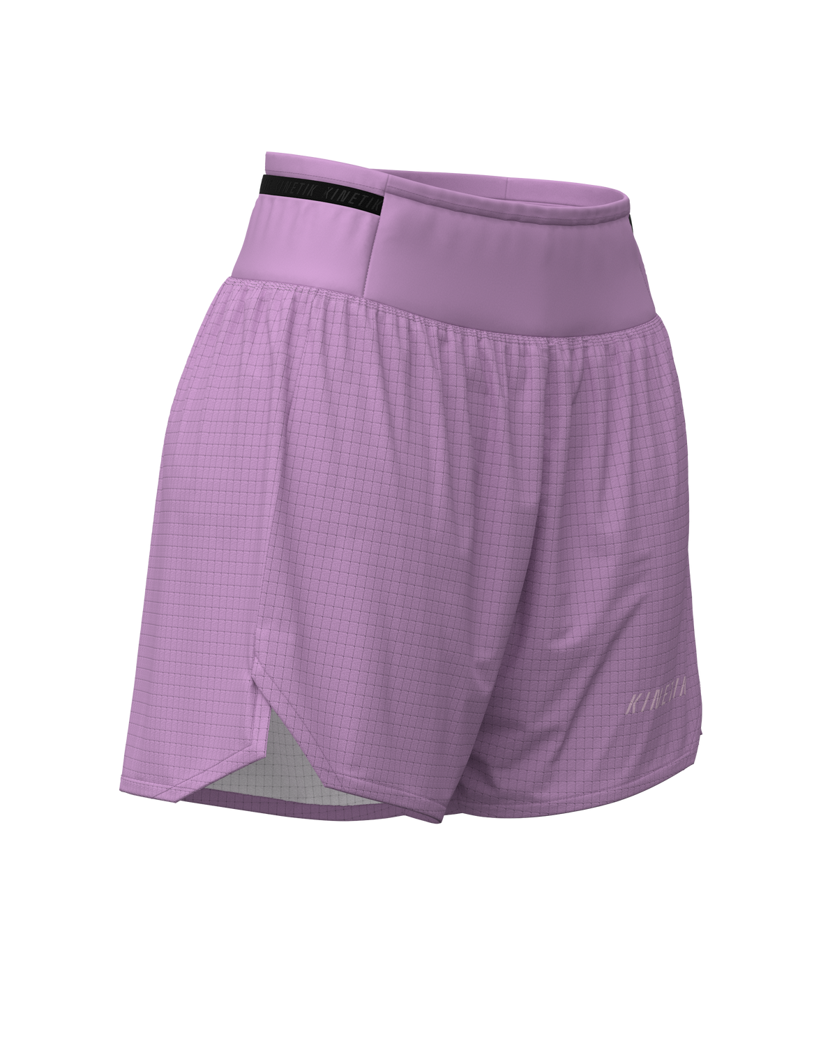 AEROK 5 PINK GLO-Shorts-short femme trail running multipoche-kinetik-adrenalink