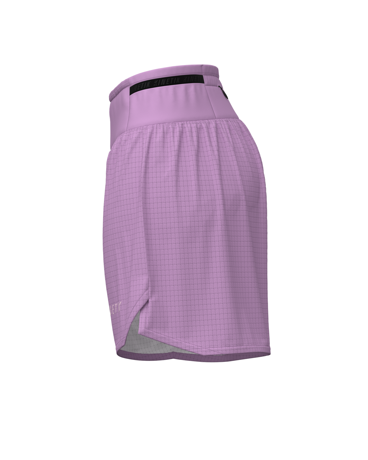 AEROK 5 PINK GLO-Shorts-short femme trail running multipoche-kinetik-adrenalink