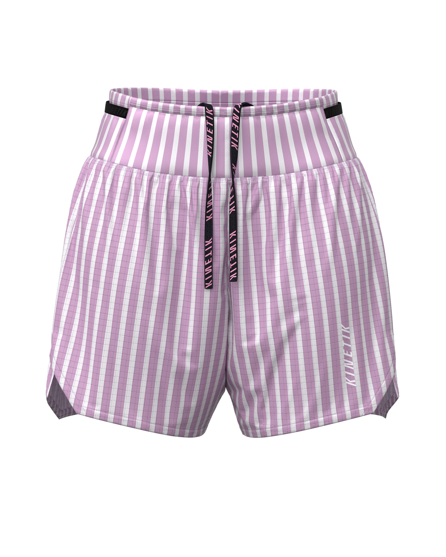 AEROK 5 ROMANTIC STRIPES-Shorts-short femme trail running multipoche-kinetik-adrenalink