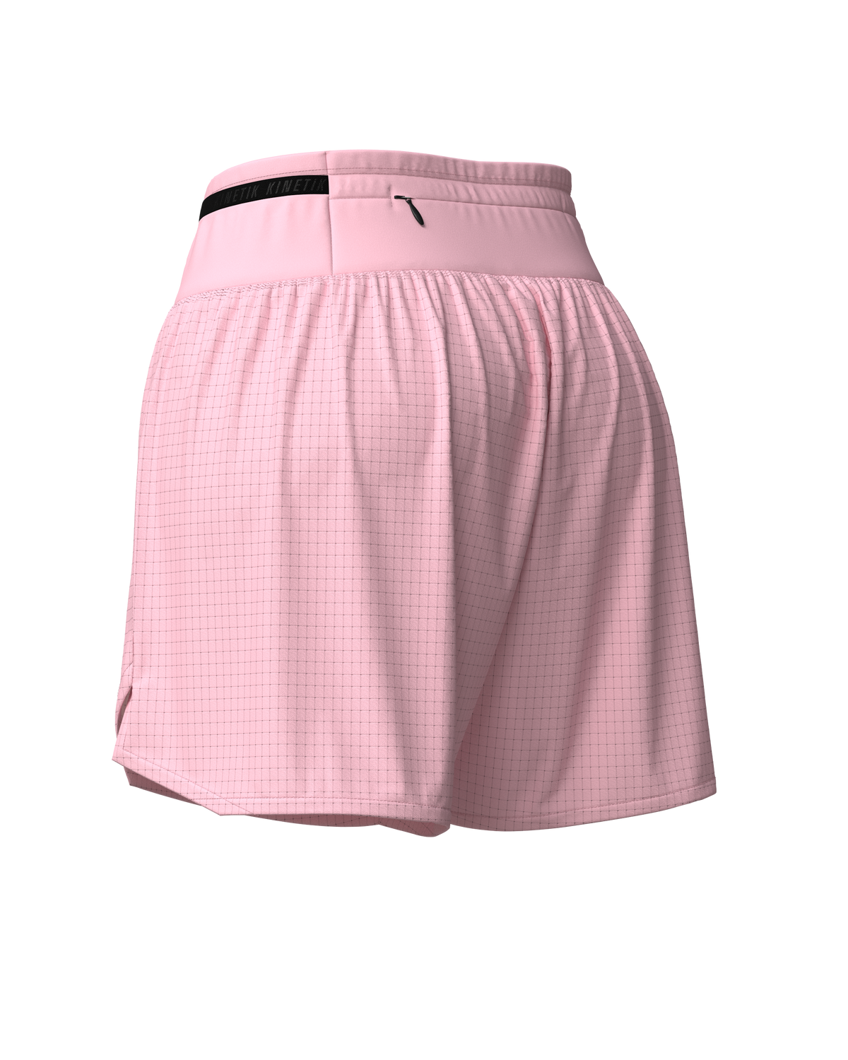 AEROK 5 ROSE SHADOW-short femme trail running multipoche-kinetik-adrenalink