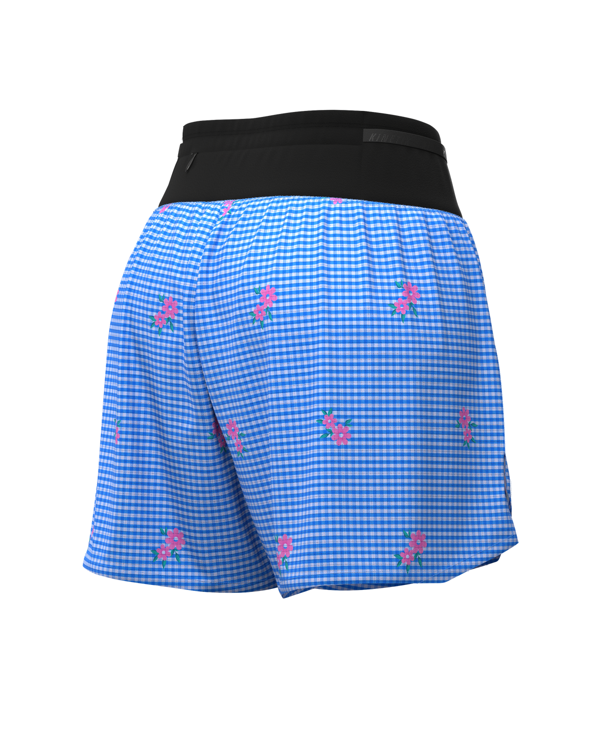AEROK 5 VICHY WILD-Shorts-short femme trail running multipoche-kinetik-adrenalink