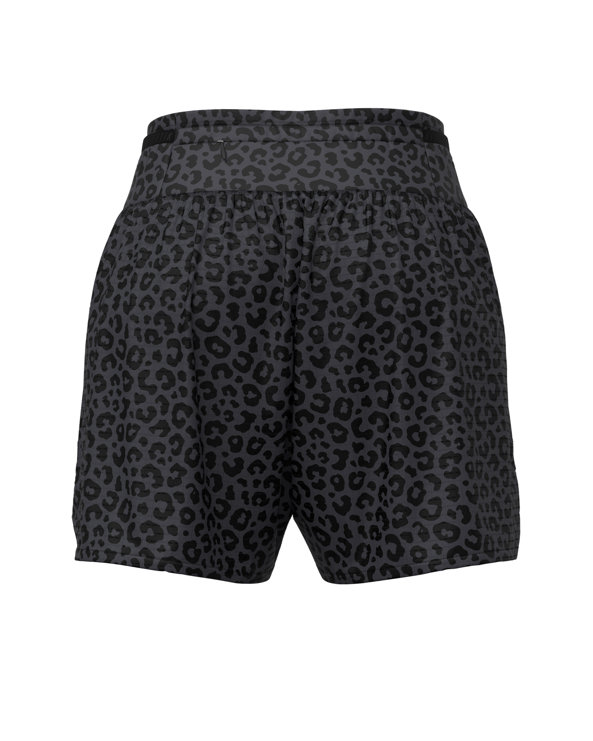 short-trail-running-aerok-5-femme-leopard-black-coffee
