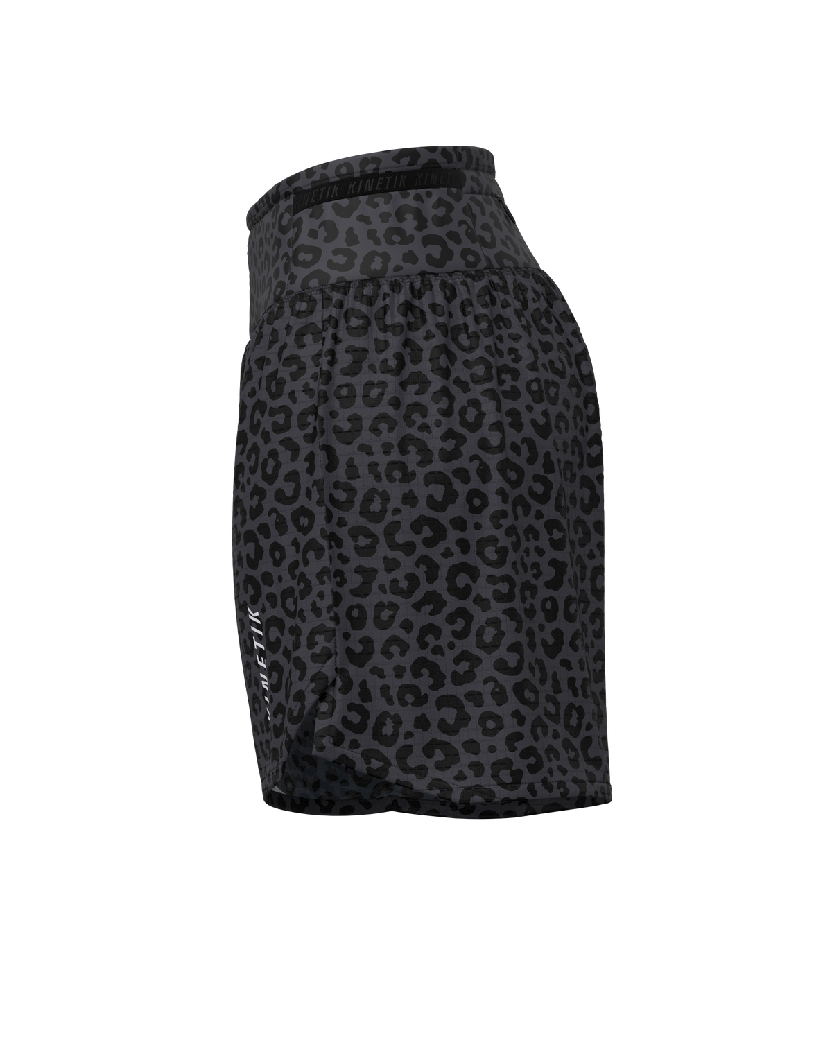 short-trail-running-aerok-5-femme-leopard-black-coffee
