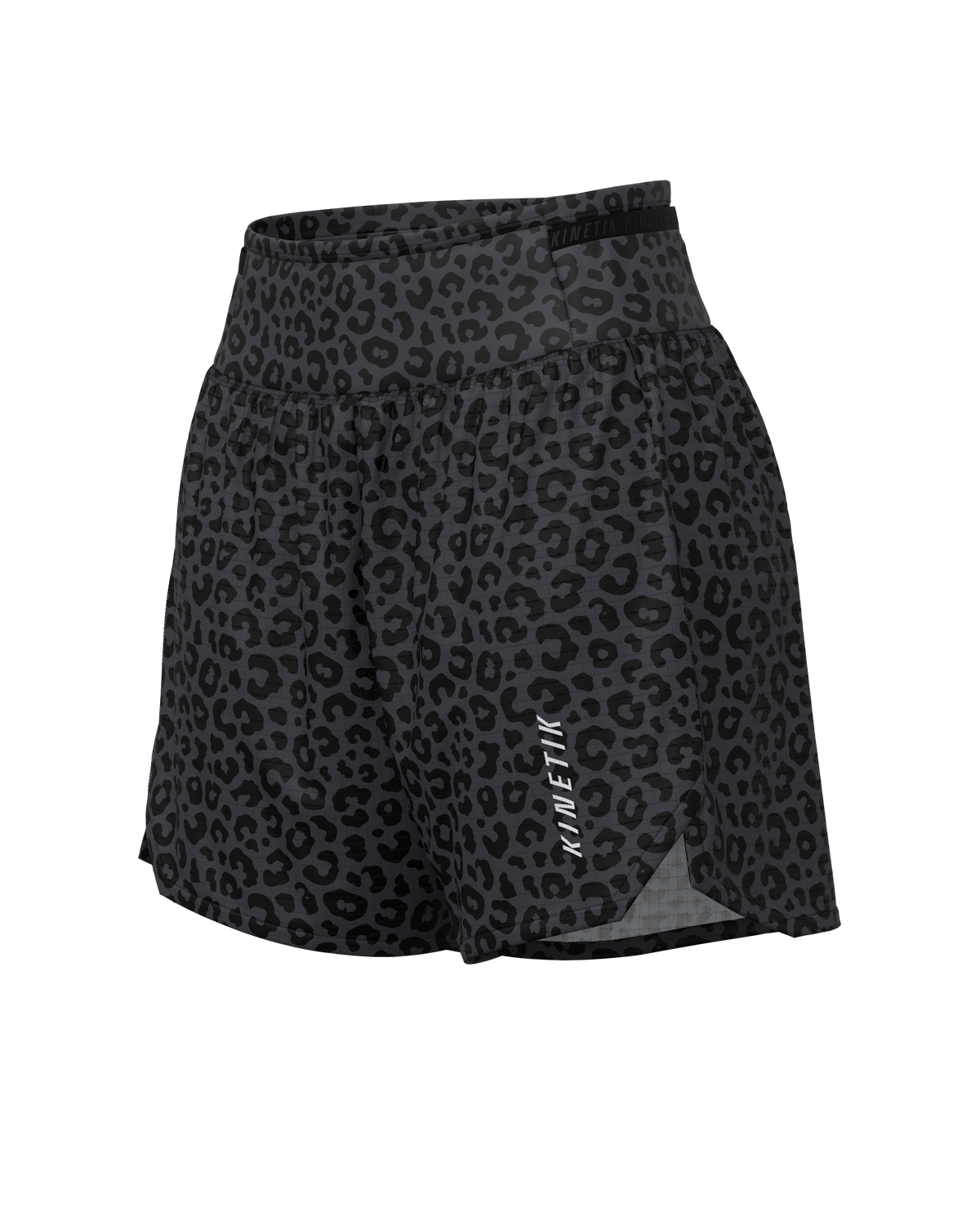 short-trail-running-aerok-5-femme-leopard-black-coffee