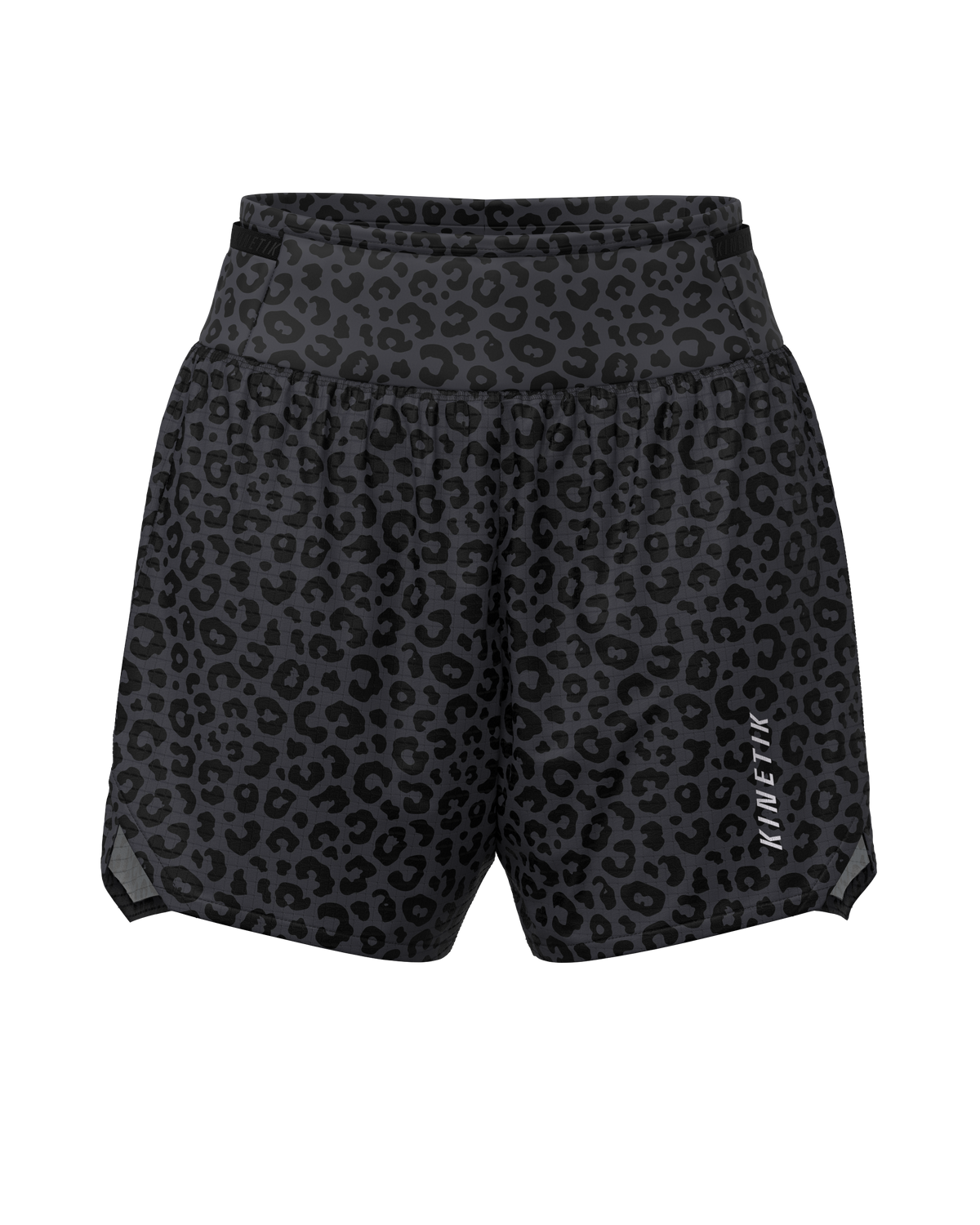 short-trail-running-aerok-5-femme-leopard-black-coffee