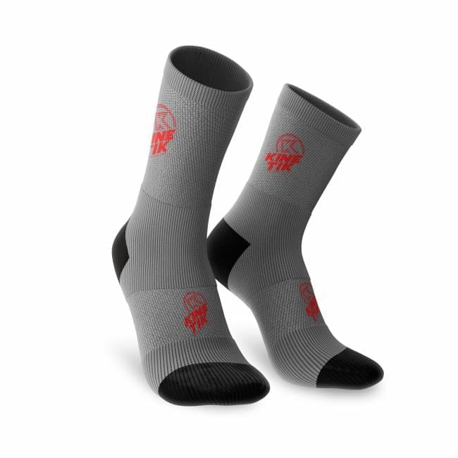 Chaussettes trail-running AKTIV HIGHT GREY - 1 - kinetik